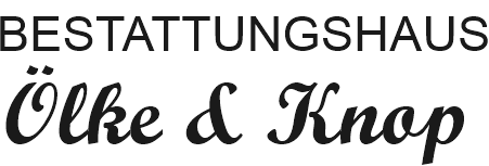 Logo Bestattungshaus Ölke & Knop